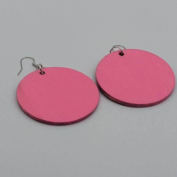 Breast Cancer Earrings - Picture 3 of 6
